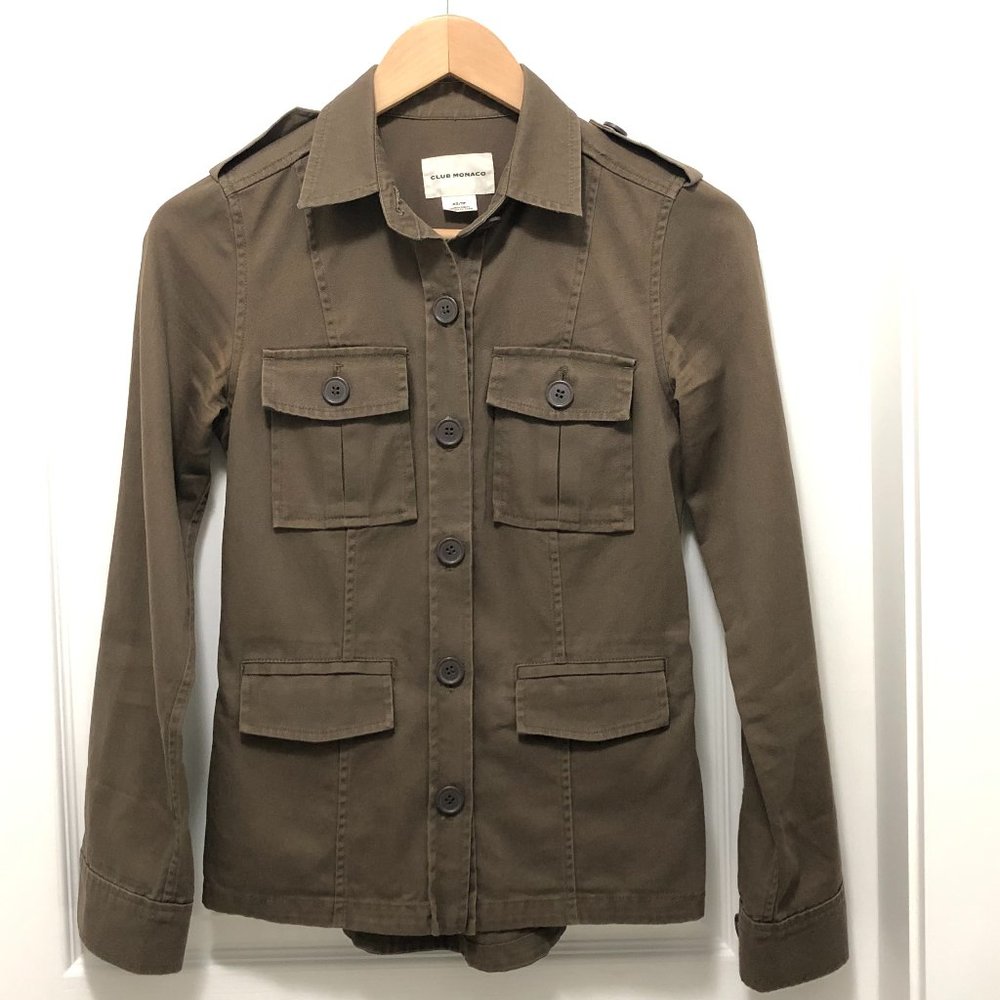 Club Monaco Cargo/Utility Jacket - Size XS
